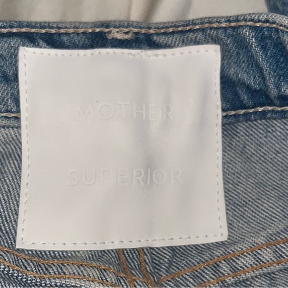 MOTHER Superior Jeans The Ditcher Hover in Ain’t My First Rodeo Sz 30 Straight - Picture 10 of 12